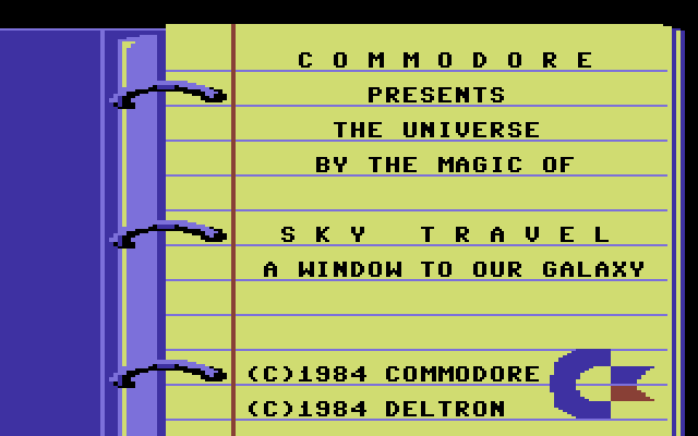 Sky Travel : A Window to Our Galaxy — sstitle (WOR)