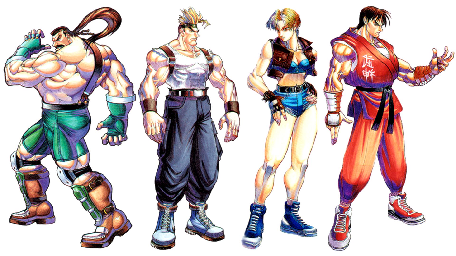 Final Fight Tough — fanart