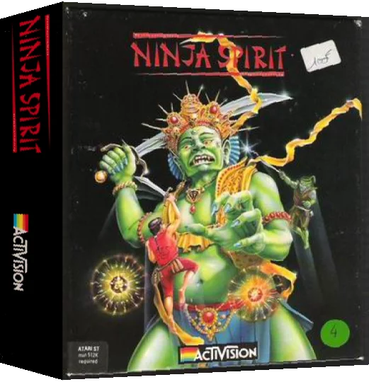 Ninja Spirit — box-3D (EU)