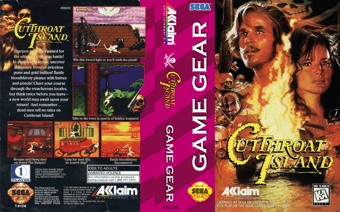 Cutthroat Island — box-texture (US)