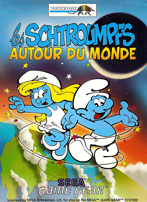 Smurfs Travel The World, The box art