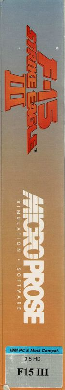 F-15 Strike Eagle 3 — box-2D-side (EU)