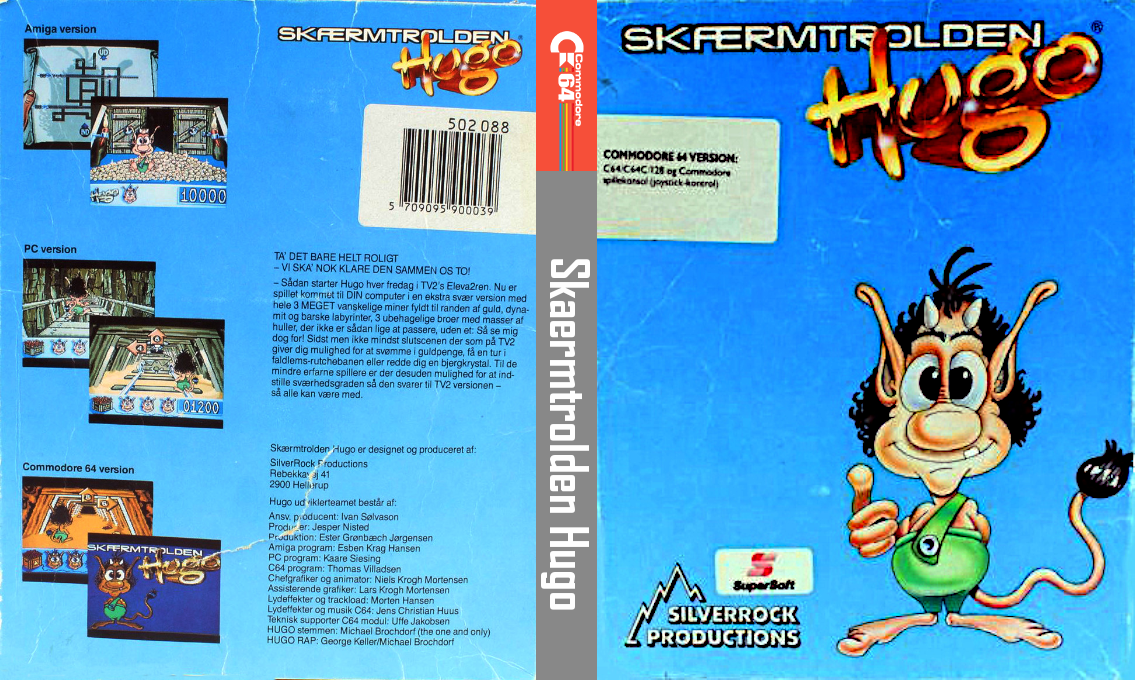 Skaermtrolden Hugo — box-texture (EU)