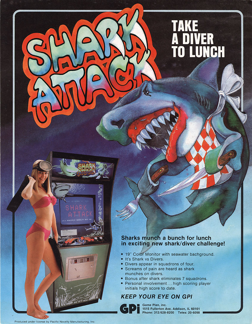 Shark Attack box art