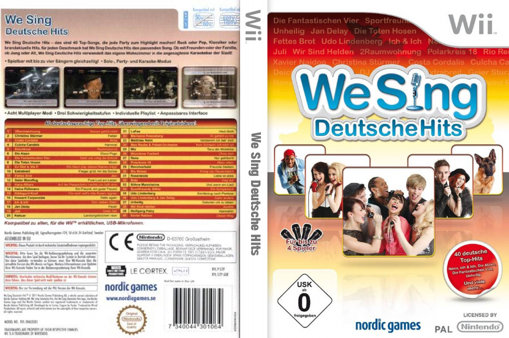 We Sing Deutsche Hits — box-texture (DE)