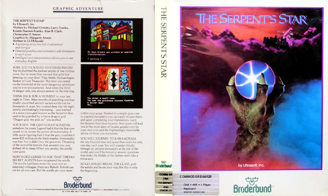 The Serpent's Star — box-texture (US)