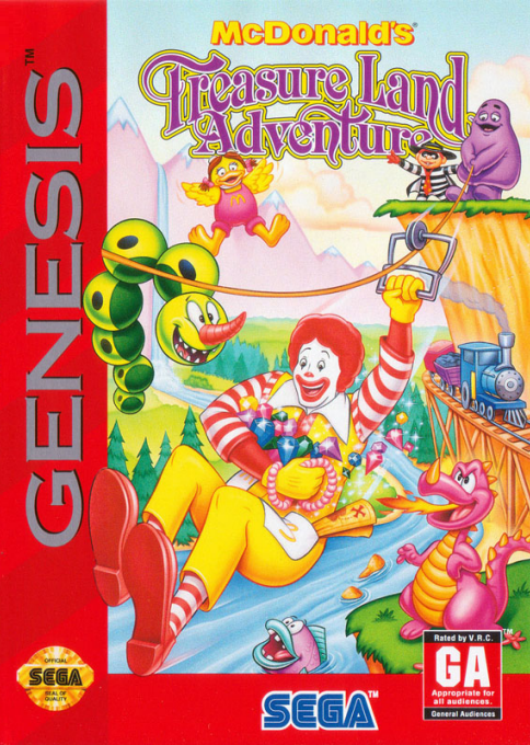 Mcdonald's Treasure Land Adventure box art