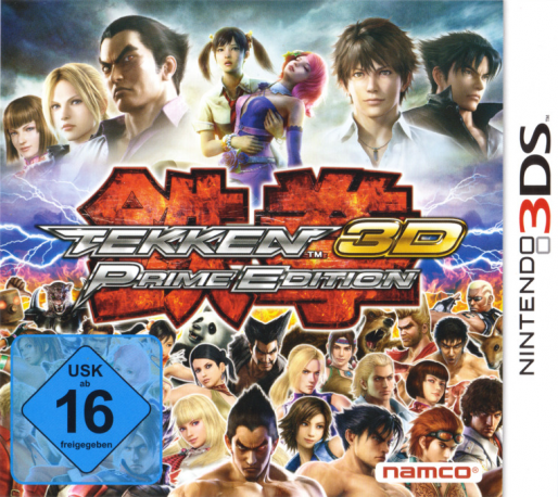 Tekken 3D - Prime Edition — box-2D (DE)
