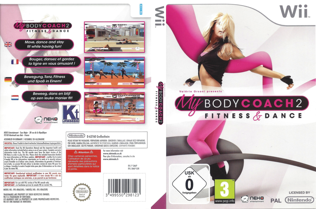 My Body Coach 2 - Fitness and Dance — box-texture (UK)