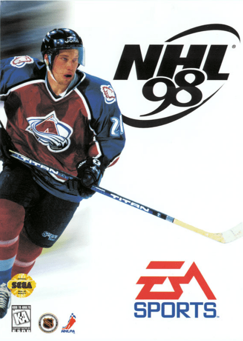 NHL 98 box art
