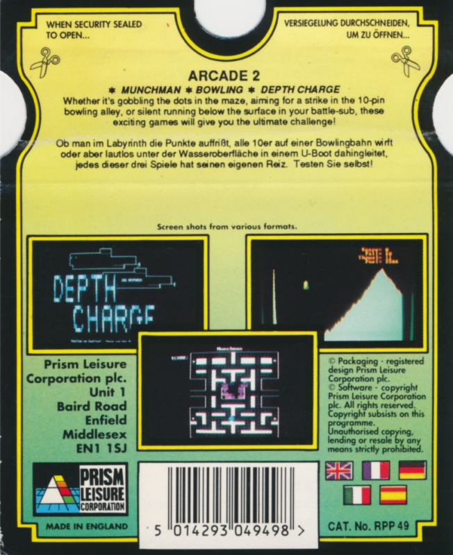 Arcade 2 — box-2D-back (EU)