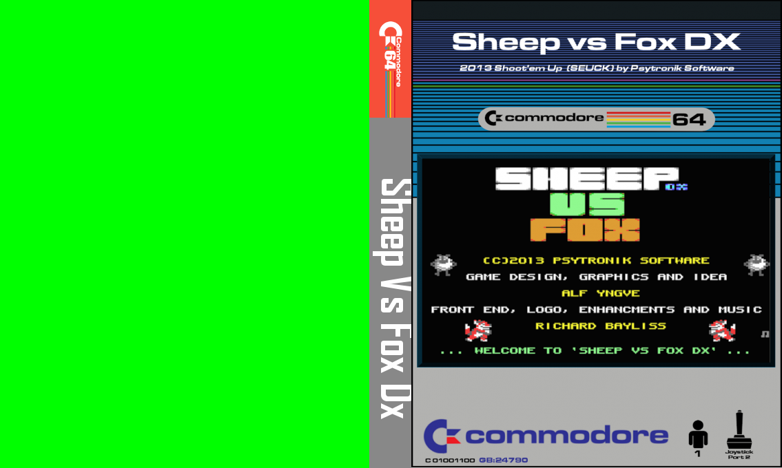 Sheep vs Fox DX — box-texture (CUS)