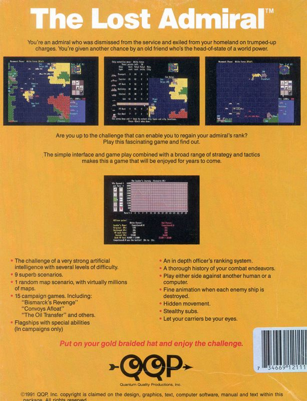 Lost Admiral, The — box-2D-back (US)