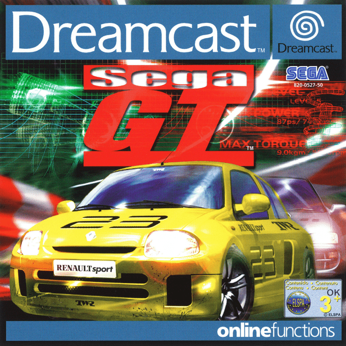 Sega GT - Homologation Special — box-2D (EU)