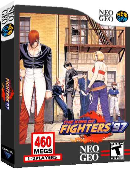 King Of Fighters '97, The — box-3D (US)