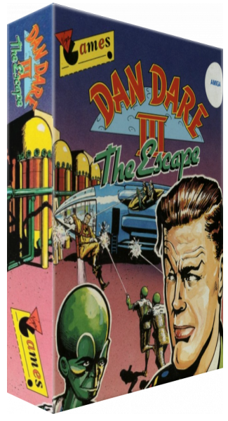 Dan Dare III - The Escape — box-3D (EU)