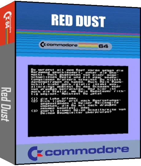 Red Dust — box-3D (DE)