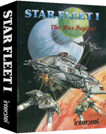 Star Fleet 1 - The War Begins! — box-3D (US)