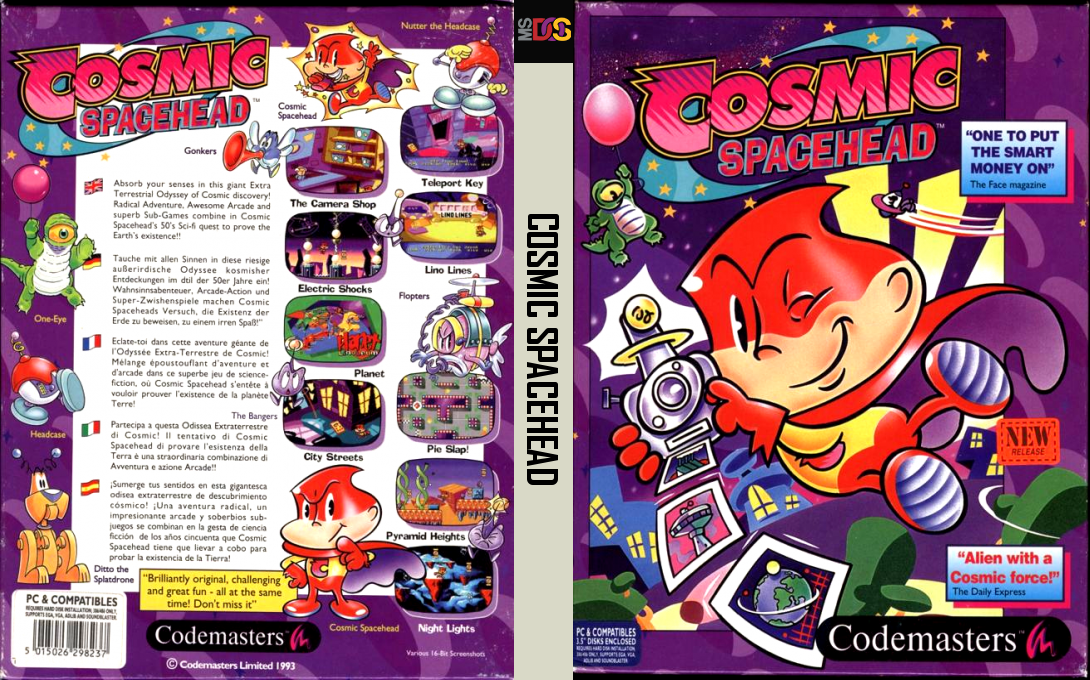 Cosmic Spacehead — box-texture (EU)