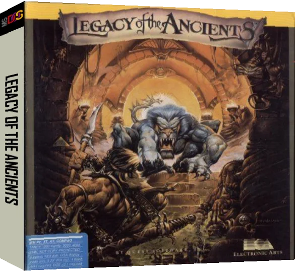 Legacy Of The Ancients — box-3D (US)