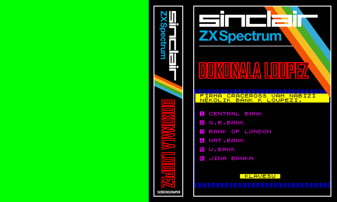 Dokonalá loupež — box-texture (SS)