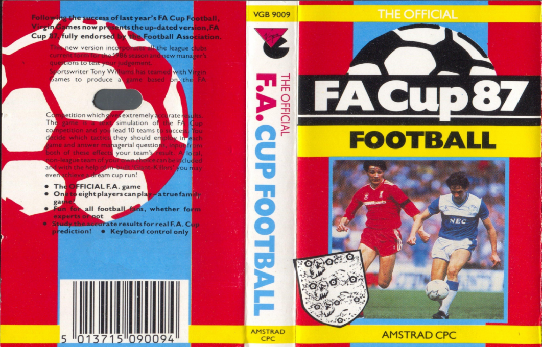 F.A. Cup '87 — box-texture (EU)