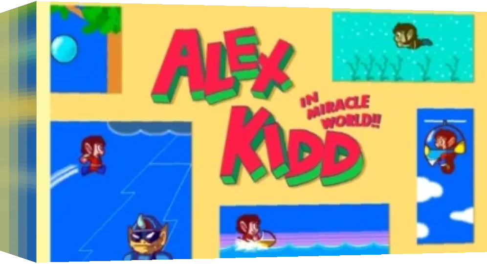 Alex Kidd in Miracle World — box-3D (EU)