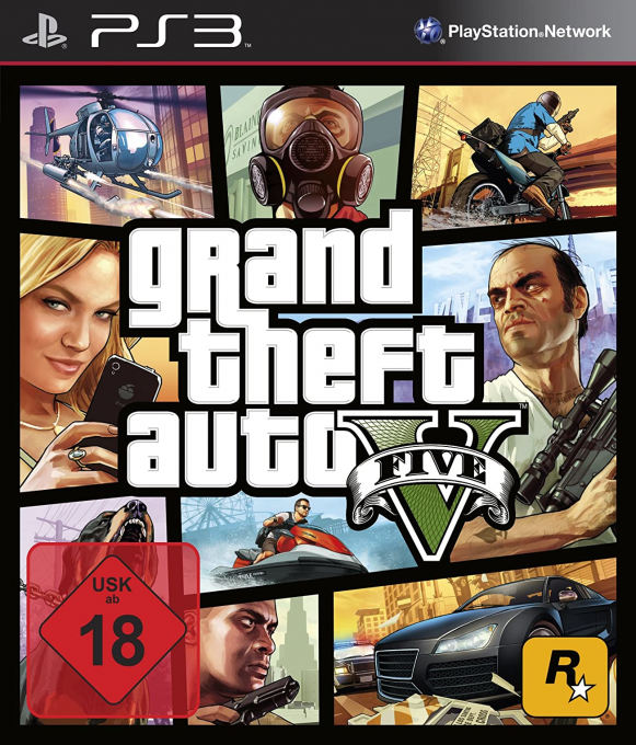 Grand Theft Auto V — box-2D (DE)