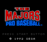 Majors - Pro Baseball, The — sstitle (US)