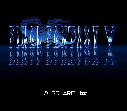 Final Fantasy V — sstitle (JP)