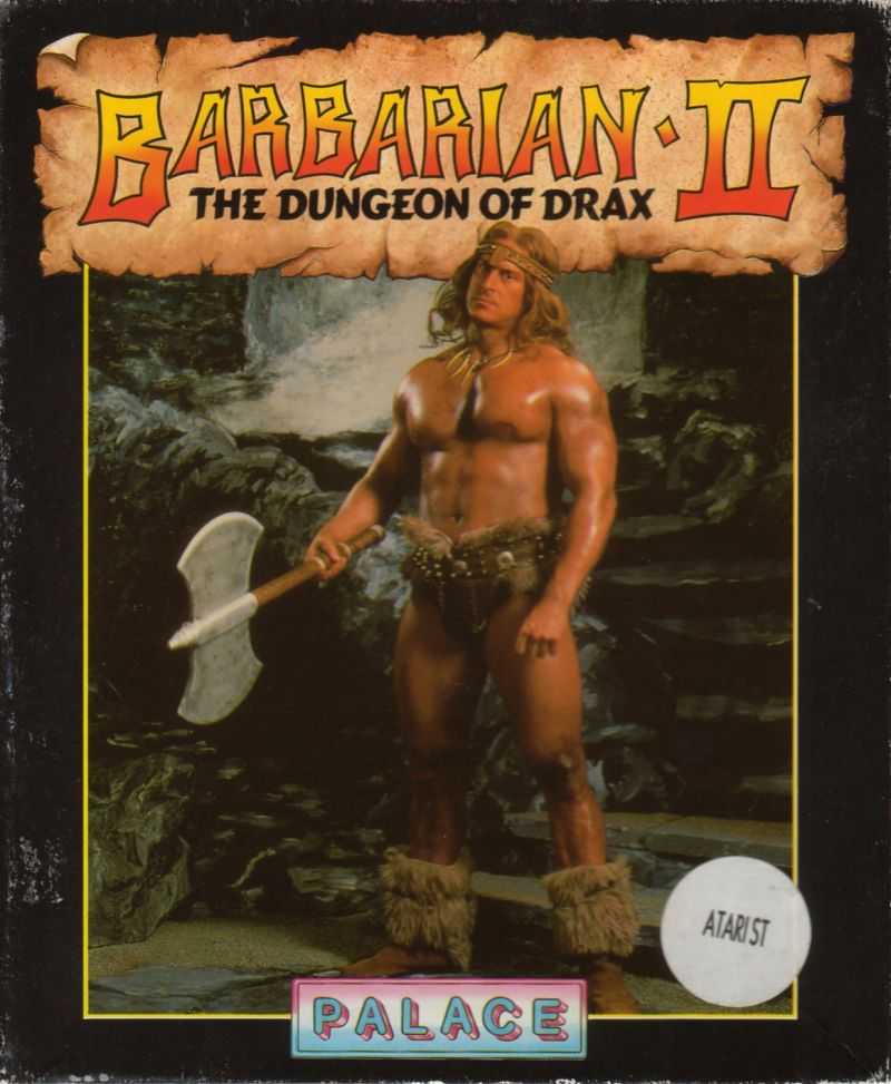 Barbarian 2 - The Dungeon Of Drax box art