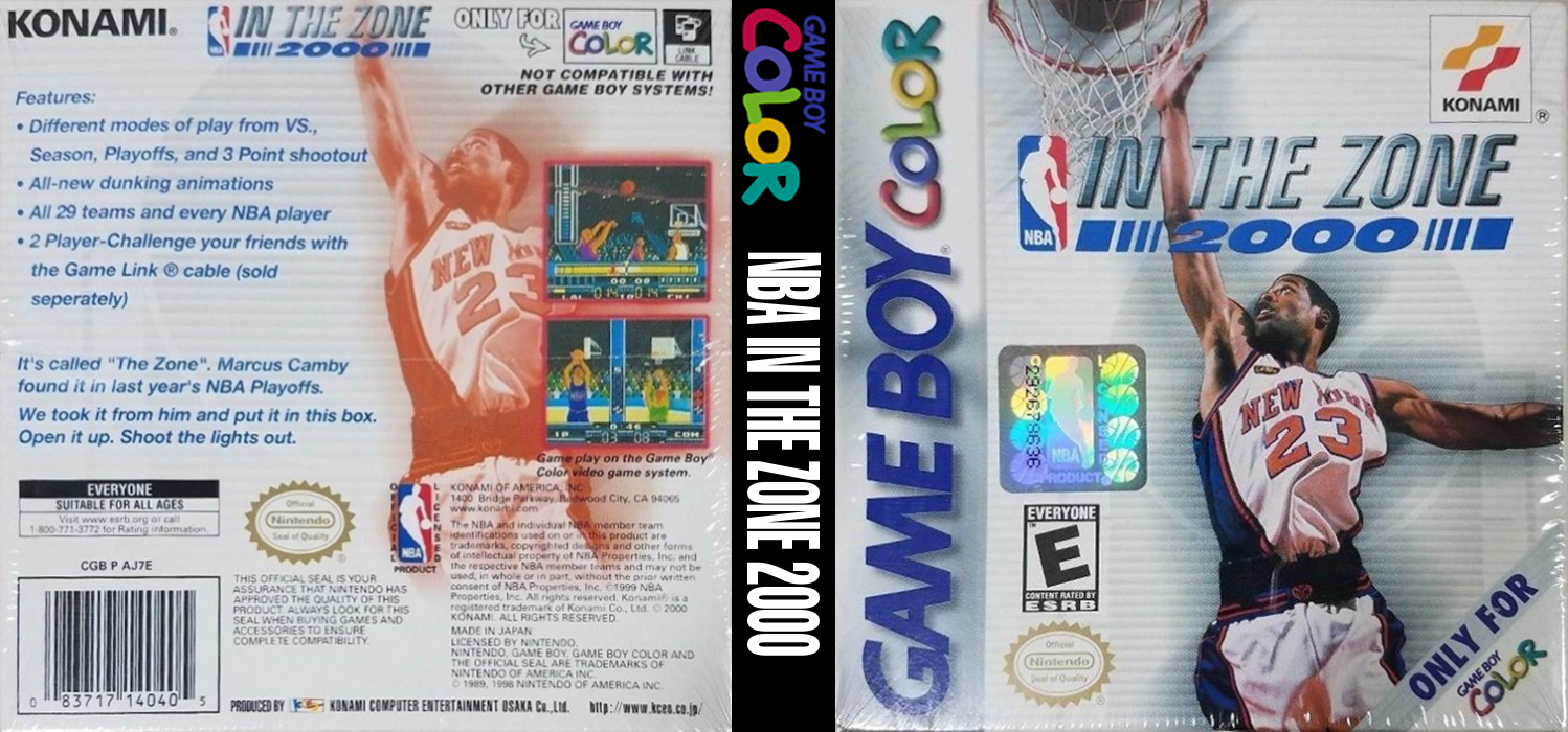 Nba In The Zone 2000 — box-texture (US)