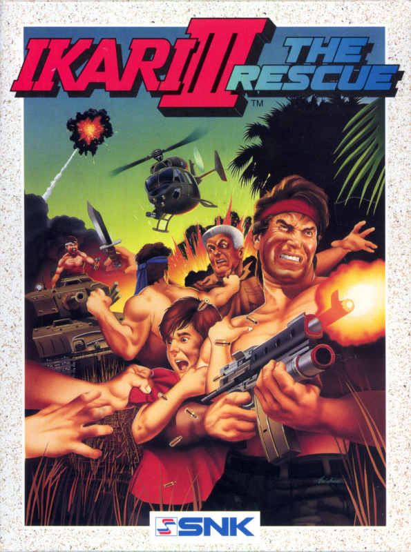 Ikari 3 - The Rescue box art