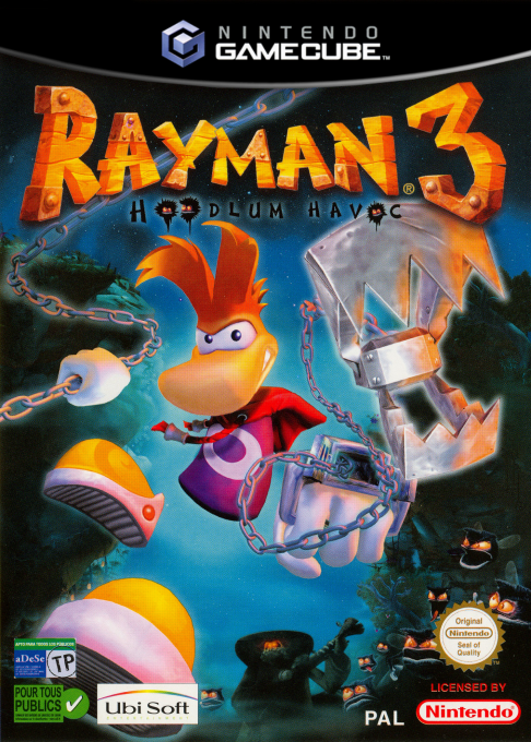 Rayman 3 - Hoodlum Havoc — box-2D (FR)