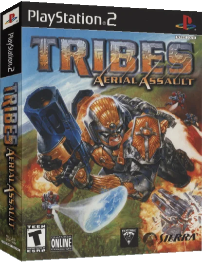 Tribes - Aerial Assault — box-3D (US)