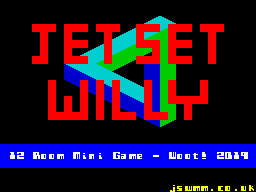 Jet Set Willy - 12 Room Minigame — sstitle (EU)
