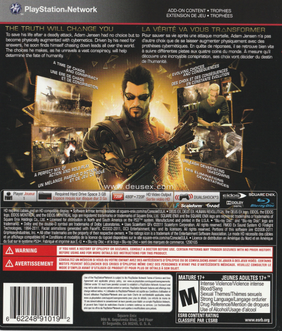 Deus Ex - Human Revolution — box-2D-back (CA)