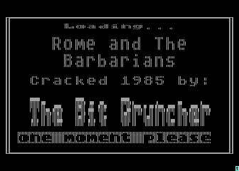 Rome And The Barbarians — sstitle (WOR)