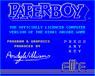 Paperboy — sstitle (EU)