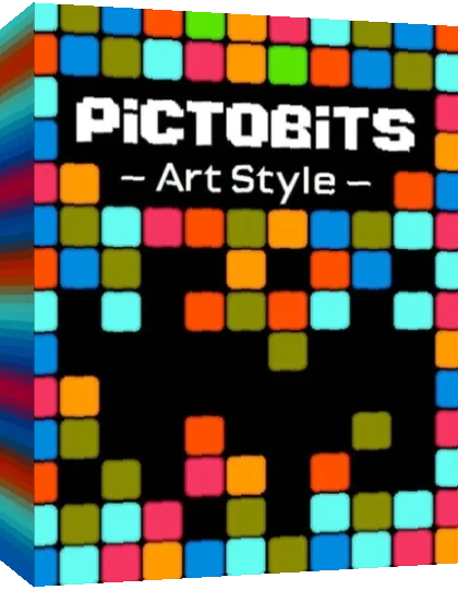 Art Style - PiCTOBiTS — box-3D (US)