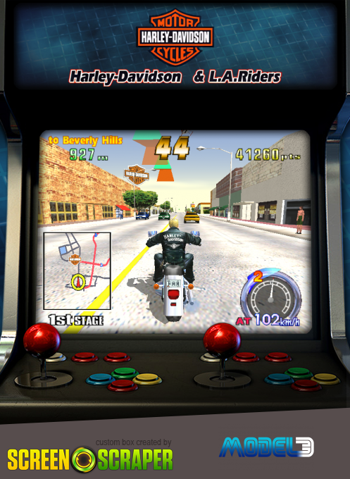 Harley-Davidson & L.A. Riders — box-2D (SS)