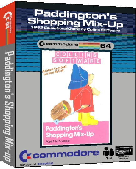Paddington's Shopping Mix-up — box-3D (CUS)