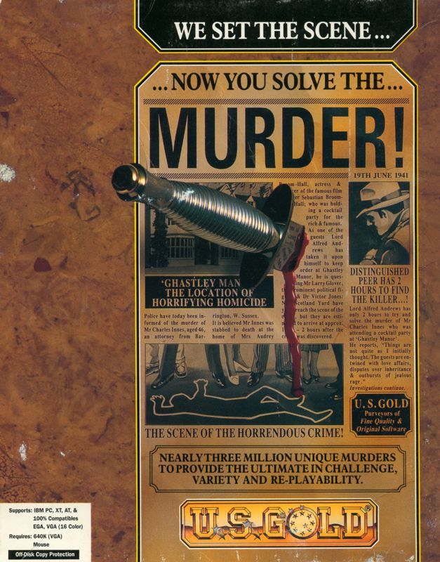Murder! box art