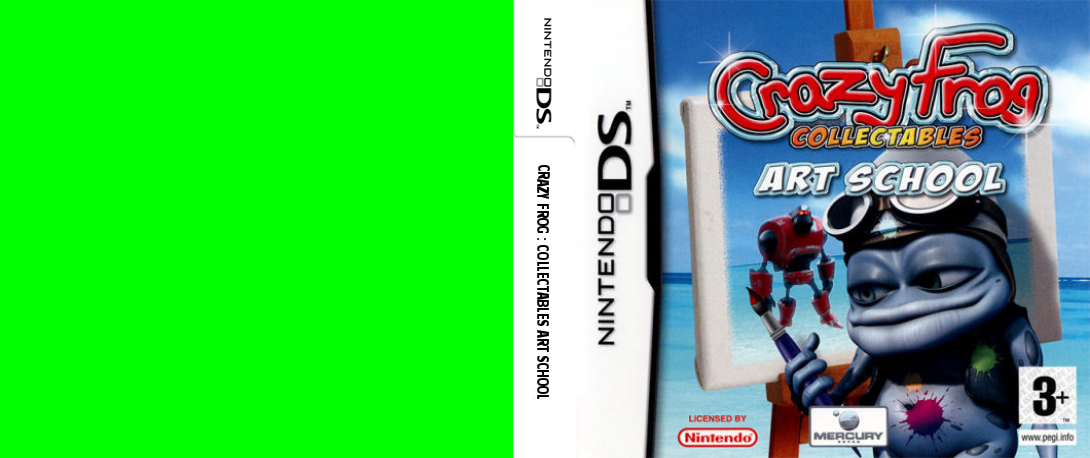 Crazy Frog Collectables - Art School — box-texture (EU)