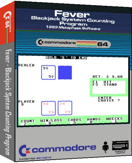 Fever : Blackjack System Counting Program — box-3D (CUS)