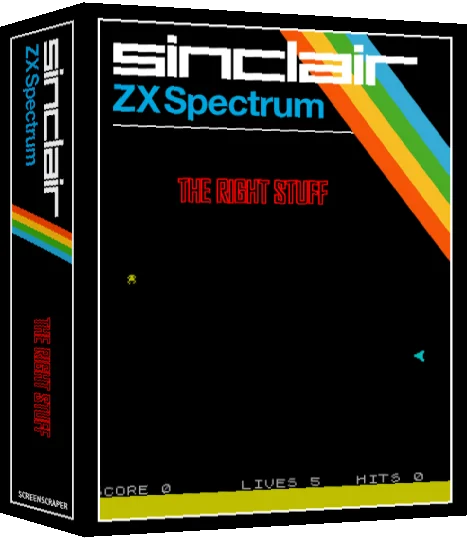 The Right Stuff — box-3D (SS)
