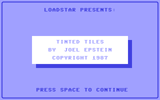 Tinted Tiles — sstitle (WOR)