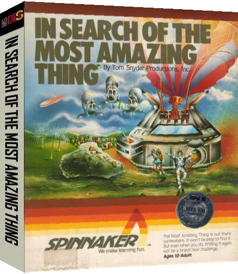 In Search Of The Most Amazing Thing — box-3D (US)