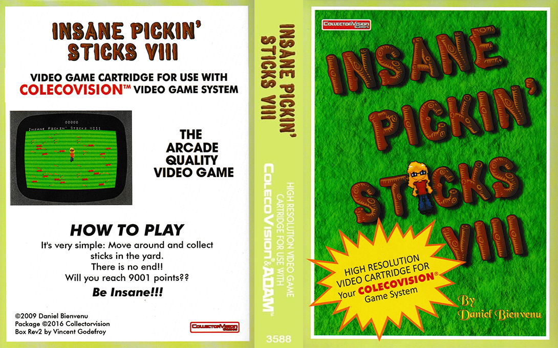 Insane Pickin' Sticks VIII — box-texture (WOR)
