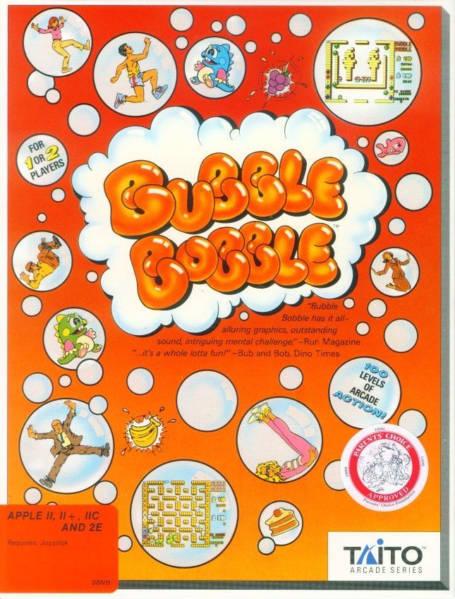 Bubble Bobble box art